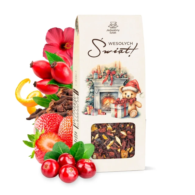 Herbata świąteczna GOŹDZIKI W POMARAŃCZY MIŚ 50 g