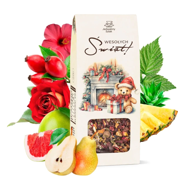 Herbata świąteczna PIECZONA GRUSZKA MIŚ 50 g