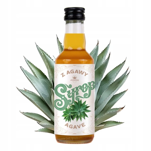 Syrop z agawy 200 ml naturalny GĘSTY słodki DO WYPIEKÓW syrop BIO
