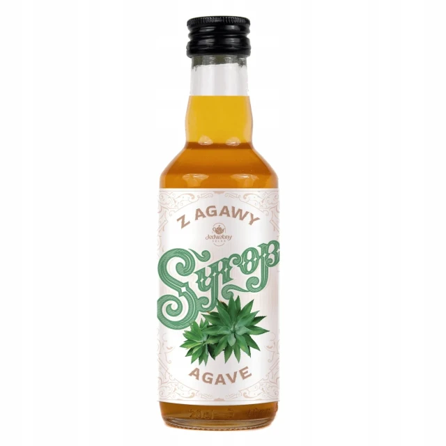 Syrop z agawy 200 ml naturalny GĘSTY słodki DO WYPIEKÓW syrop BIO
