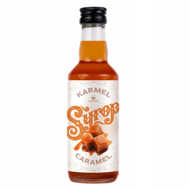 Syrop karmelowy 200 ml barmański DO DRINKÓW do deserów BEZ konserwantów