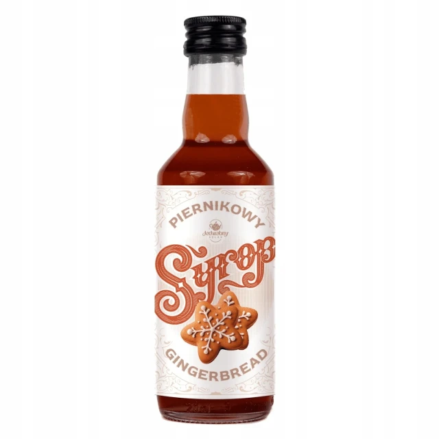 Syrop do kawy piernikowy 200 ml zimowy DOSKONAŁY DO NAPOJÓW Gingerbread