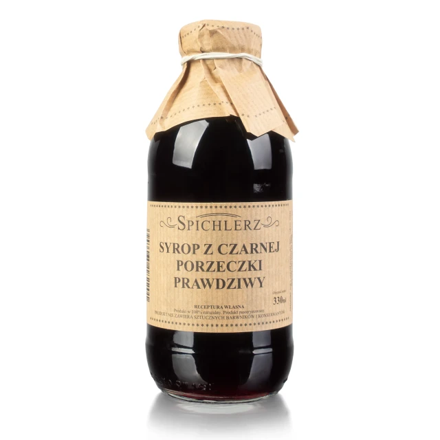 Syrop z czarnej porzeczki 330 ml
