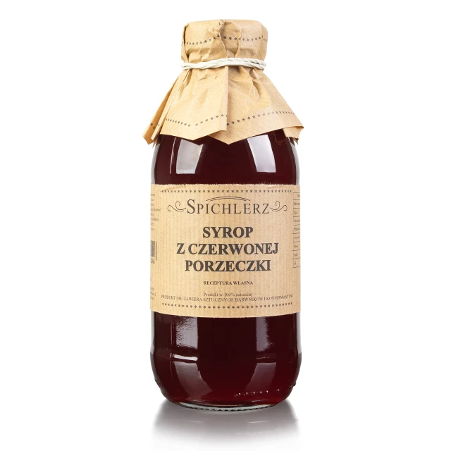 Syrop z czerwonej porzeczki 330 ml