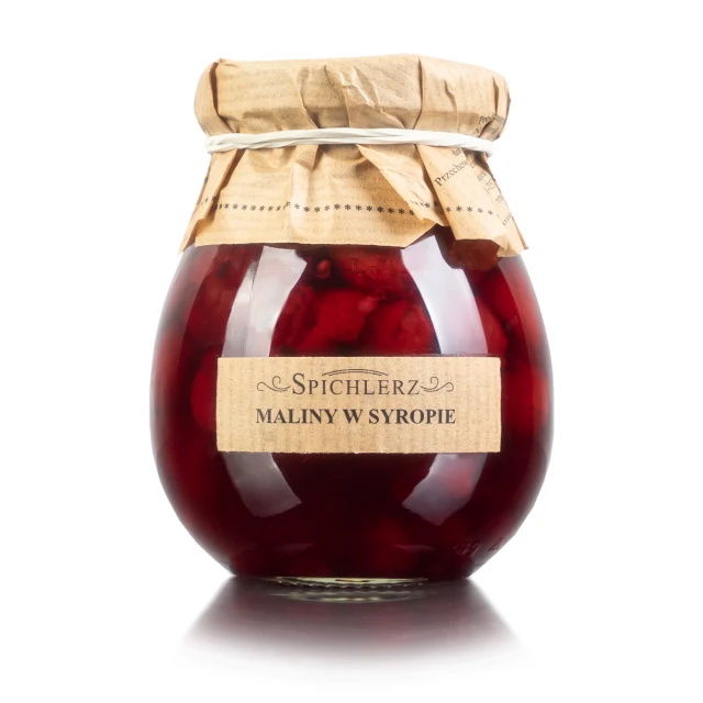 Maliny w syropie 280 g