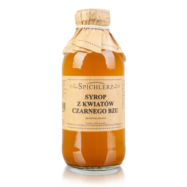 Syrop z kwiatów czarnego bzu 330 ml