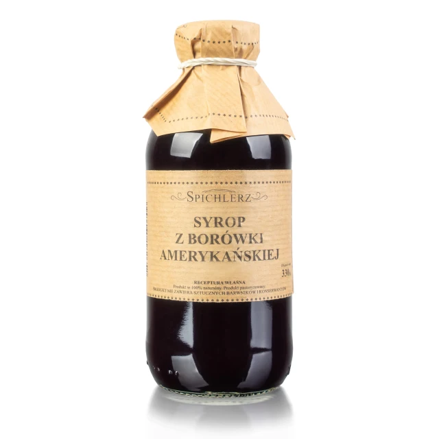 Syrop z borówki amerykańskiej 330 ml