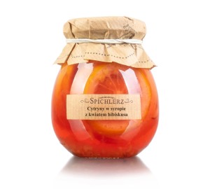 Cytryny w syropie z kwiatem hibiskusa 260g