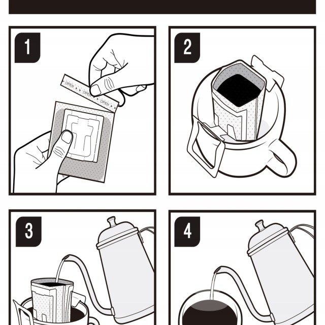 Drip Bag Kawa Nikaragua niedziela 15g KAWA NA PREZENT podróżny drip coffee
