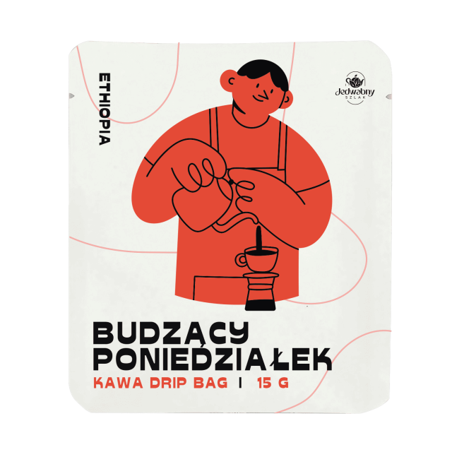 Drip Bag Etiopia Kawa w saszetkach NA PREZENT Coffee Kawa Poniedziałek 15g