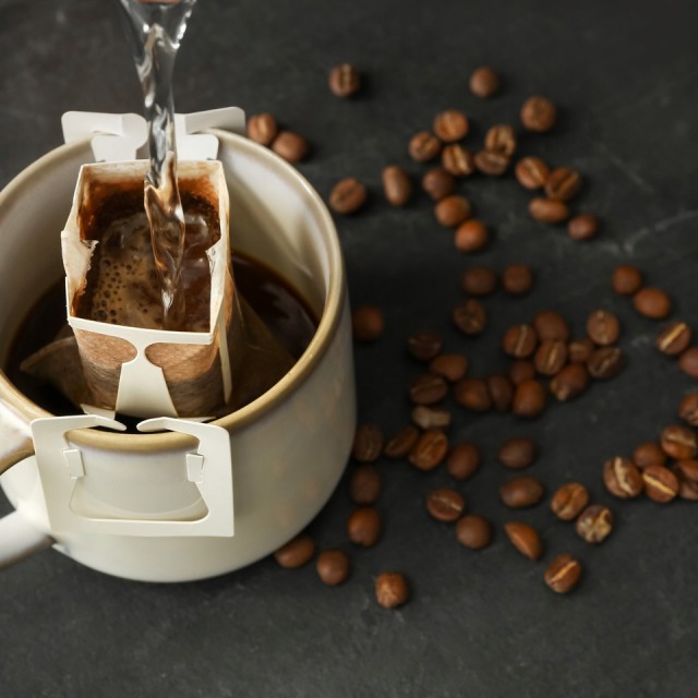 Drip Bag Kawa Arabica 15g NA PREZENT kawa naturalna mielona w saszetkach