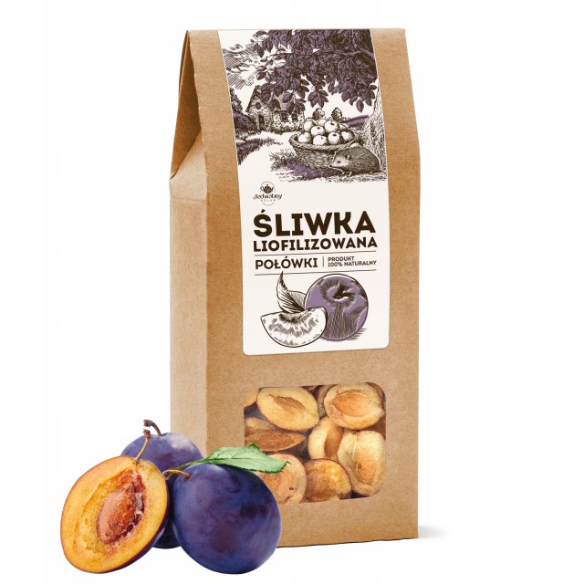 Śliwka liofilizowana KARTONIK 40 g