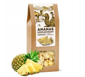 Ananas liofilizowany KARTONIK 50g 