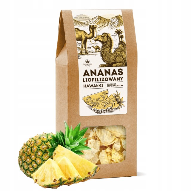 Ananas liofilizowany KARTONIK 50g 