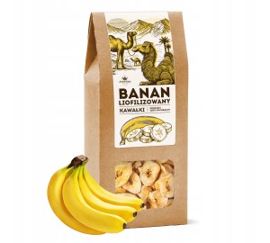 Banany liofilizowane KARTONIK 50g