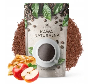 Arabica kawa MIELONA smak SZARLOTKA 250g