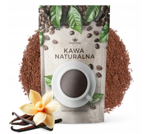 Kawa mielona smakowa ROBUSTA świeżo palona WANILIA 500g