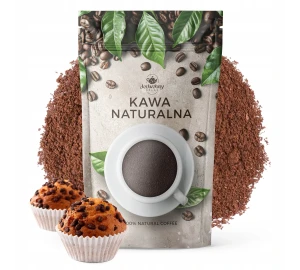 Kawa mielona Robusta Vietnam palona ziarno świeża smak MAFFINKA 250g