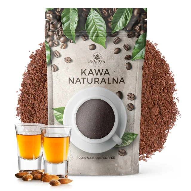 Kawa robusta wietnam MIELONA smakowa AMARETTO 500g