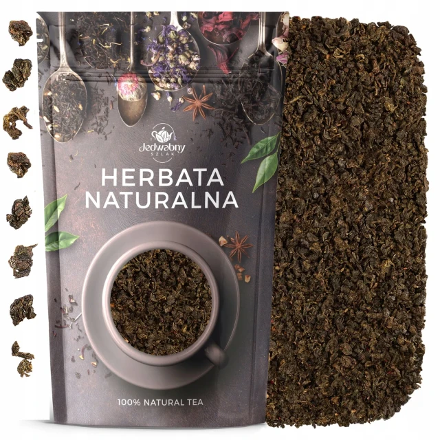 OOLONG herbata liściasta Ulung mleczny milky Jedwabny szlak