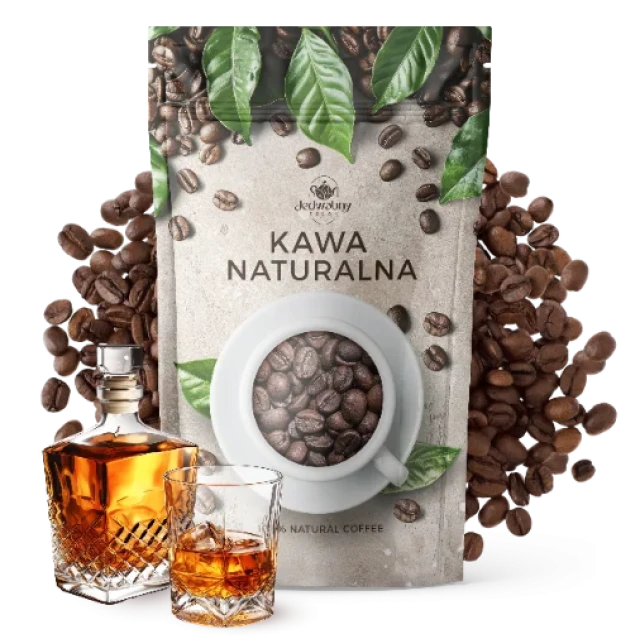 Kawa Robusta ziarnista Indonezja Brandy 250g