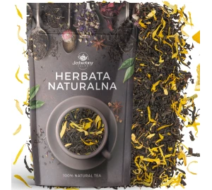 Herbata czarna EARL GREY Słoneczny pomarańcza bławatek Jedwabny szlak