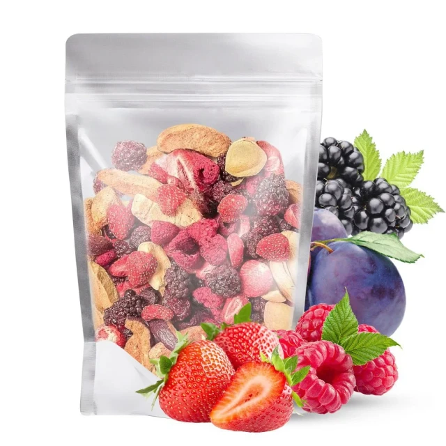 MIX liofilizowanych truskawka malina sliwka jezyna 100g