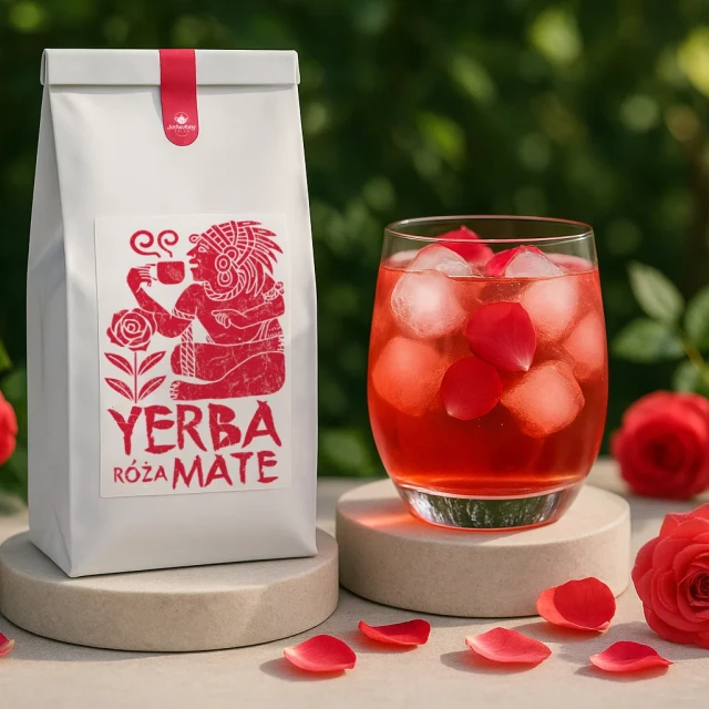 Yerba Mate płatki róż