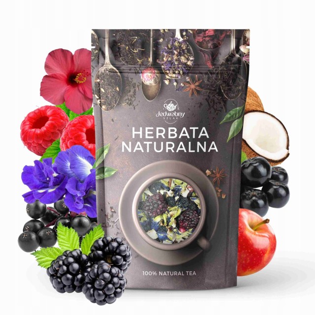 Herbata owocowa Korzenna 100g NA CIEPŁO cynamon goździk anyż HIBISKUS