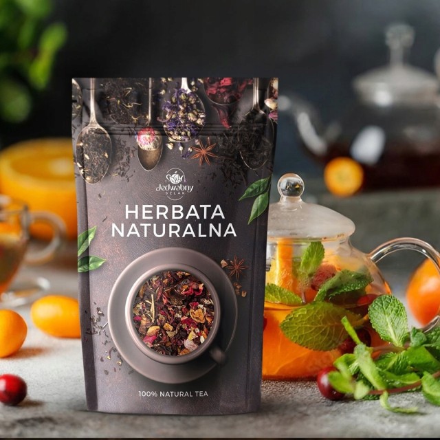 Herbata owocowa Pieczona gruszka 100g WYSOKA JAKOŚĆ ananas pomelo gruszka