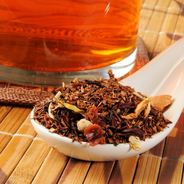 Herbata Rooibos herbata czerwona POWIEW AFRYKI 100g Jedwabny szlak