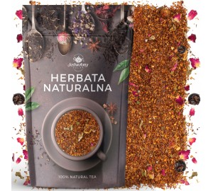 Herbata Rooibos herbata czerwona CZERWONY KAPTUREK 100g Jedwabny szlak