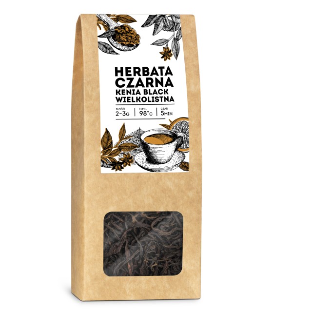 Herbata czarna Kenia Black wielkolistna 50 g