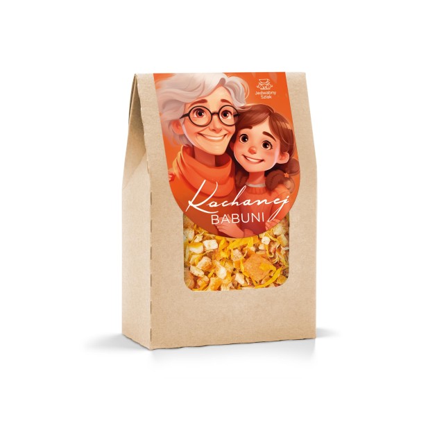 Herbata owocowa Mango-tango na prezent DLA BABCI upominek