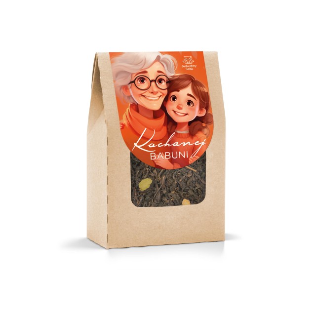 Herbata czerwona Pu-erh grapefruitowa na prezent DLA BABCI upominek