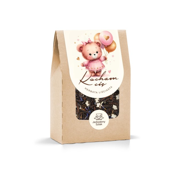 Herbata czarna Kubek Miłości miś podziękowanie 30 g