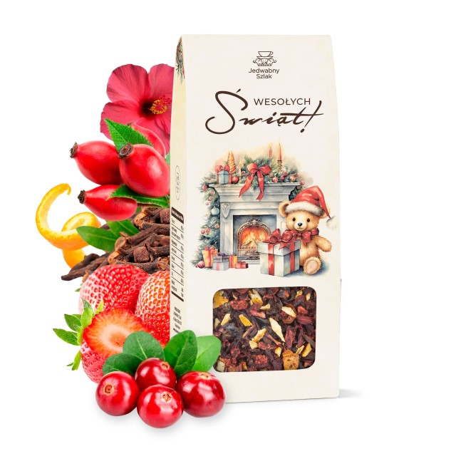 Herbata świąteczna GOŹDZIKI W POMARAŃCZY MIŚ 50 g