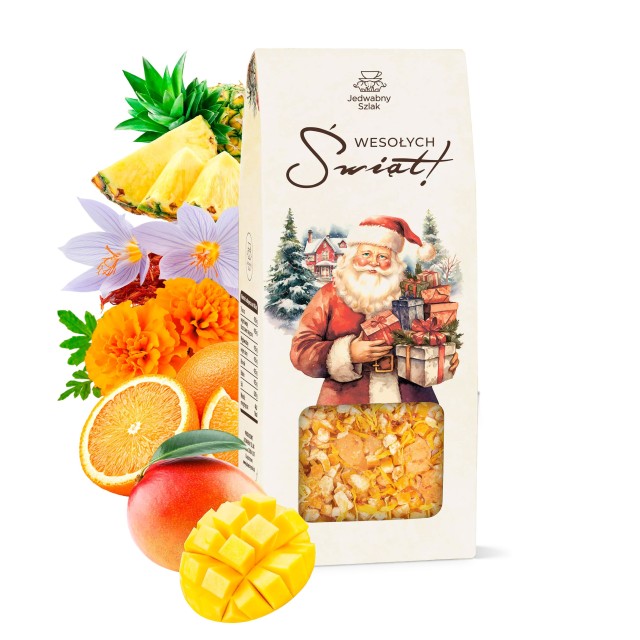 Herbata świąteczna MANGO-TANGO Mikołaj 50g