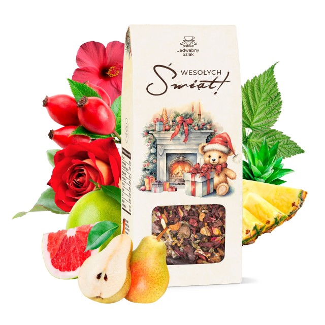 Herbata świąteczna PIECZONA GRUSZKA MIŚ 50 g