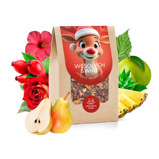 Herbata mikołajkowa pieczona gruszka RENIFER  30 g