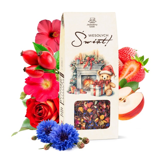 Herbata świąteczna Wesoły Bałwanek MIŚ 50 g