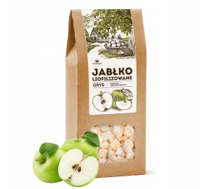 Jabłko liofilizowane KOSTKA grys 30g