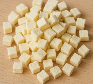 Jabłko liofilizowane KOSTKA grys 30g