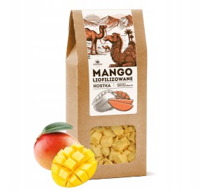 Mango liofilizowane KOSTKA 50g MALE opakowanie