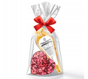 Mini podziękowanie CZEKOLADA serce herbata mango tango ZESTAW PREZENTOWY