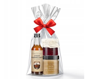 Upominek dla gości NA URODZINY podziękowanie dla nauczyciele SYROP miód