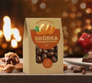 Skórka pomarańczowa w czekoladzie 80 g