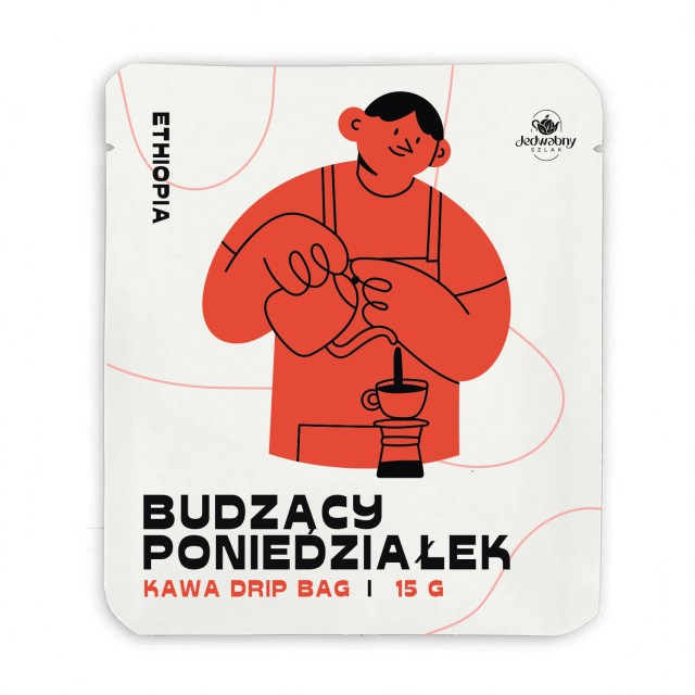 Drip Bag Etiopia kawa w saszetkach NA PREZENT Coffee Kawa Poniedziałek 15g