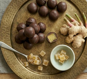 IMBIR w czekoladzie deserowej 200 g imbir kandyzowany i kakao