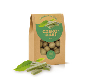 Czekokulki z herbatą Matcha 80g